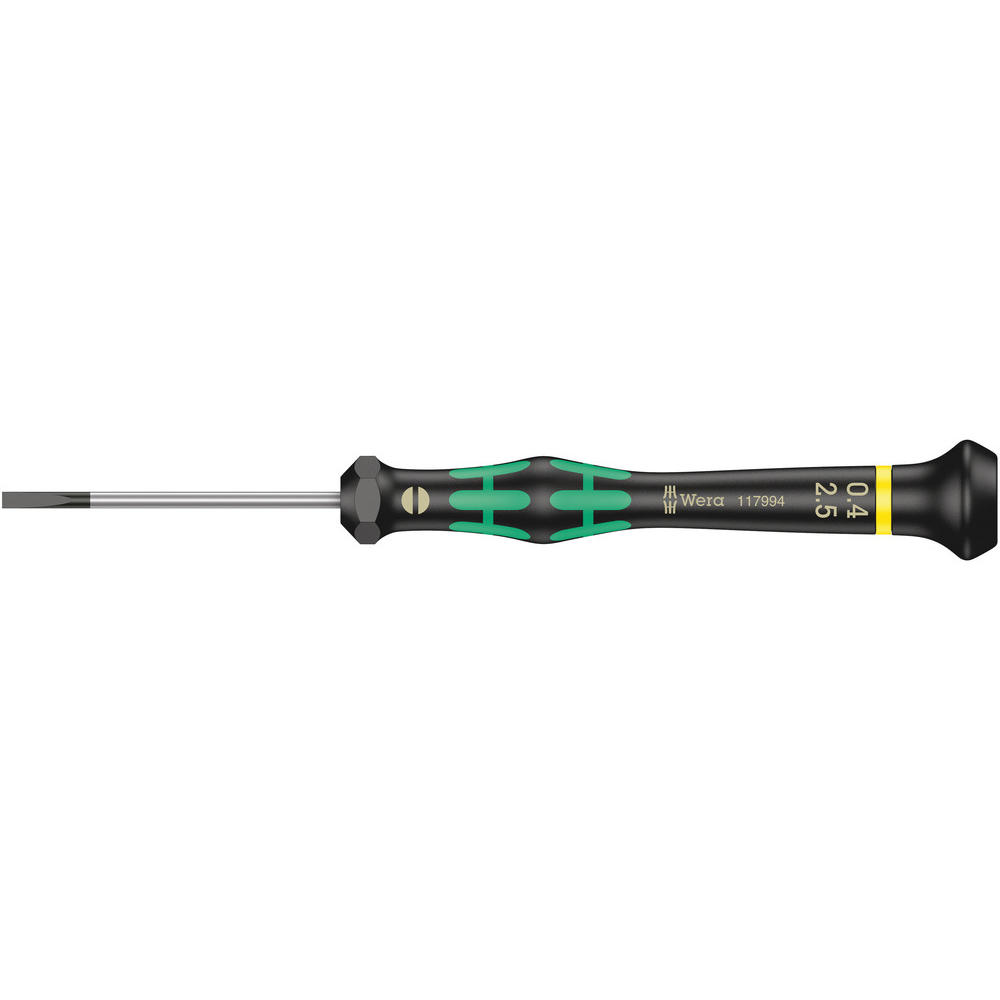 Wera Kraftform 2035 Micro Parallel Slotted Screwdriver 2.5mm 50mm