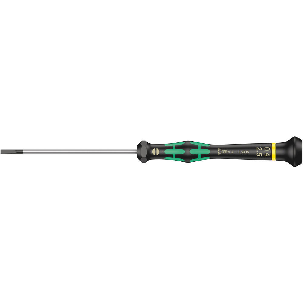 Wera Black Kraftform 2035 Micro Parallel Slotted Screwdriver