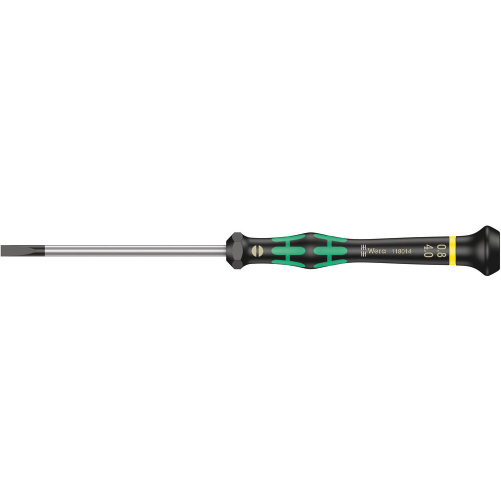 Wera Kraftform 2035 Micro Parallel Slotted Screwdriver 4mm 80mm