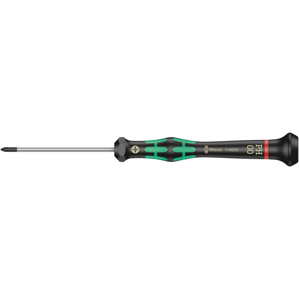 Wera Kraftform Micro Phillips Screwdriver PH00 60mm