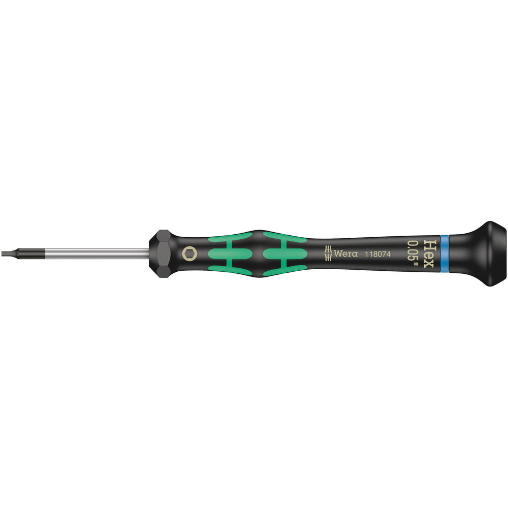 Wera Kraftform 2054 Micro Hexagon Screwdriver 3mm 60mm