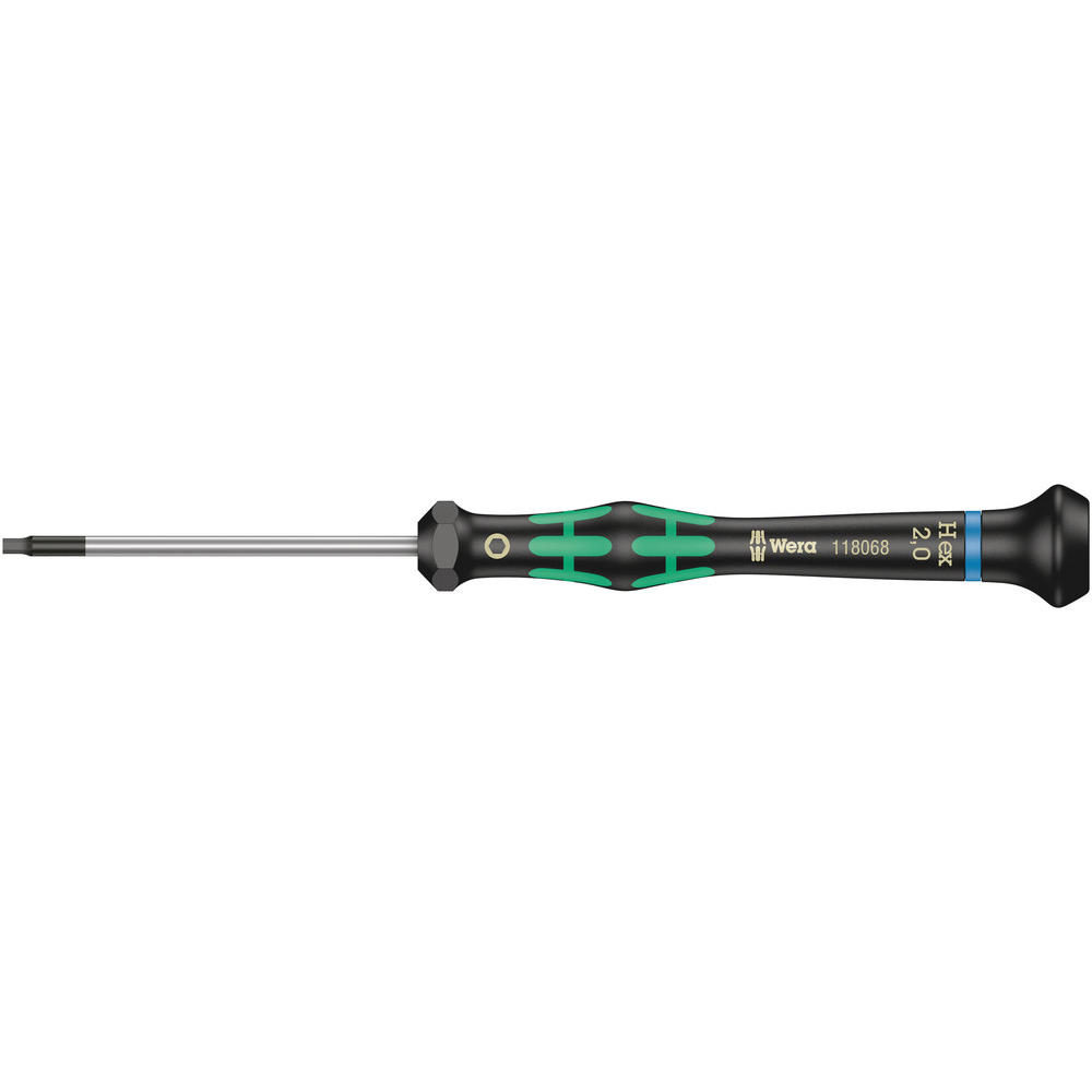 Wera Black Kraftform 2054 Micro Hexagon Screwdriver