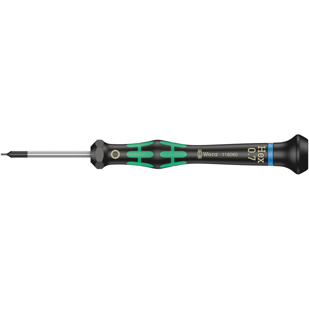 Wera Black Kraftform 2054 Micro Hexagon Screwdriver