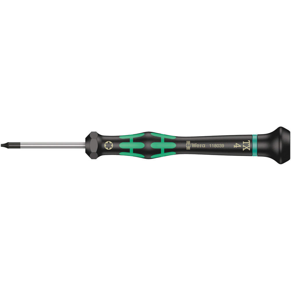 Wera Kraftform Micro Torx Screwdriver T4 40mm