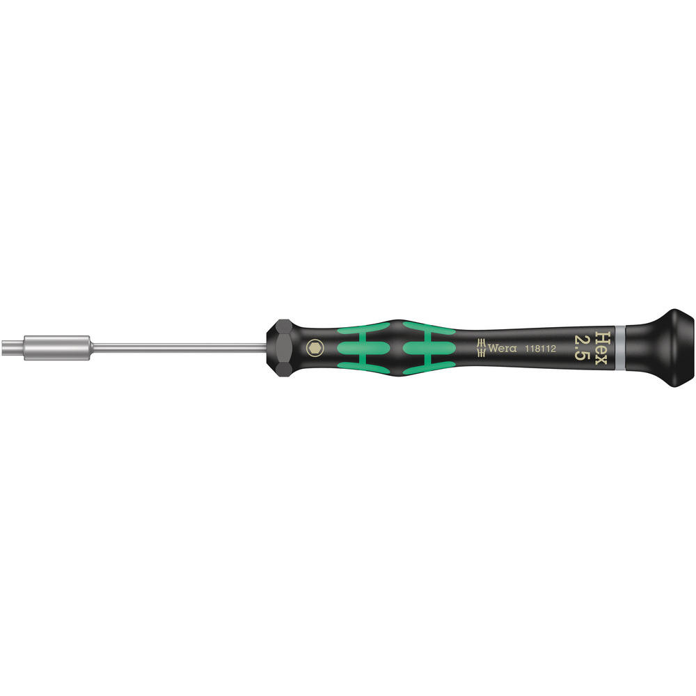 Wera Kraftform 2069 Micro Nutspinner Screwdriver 2.5mm 60mm