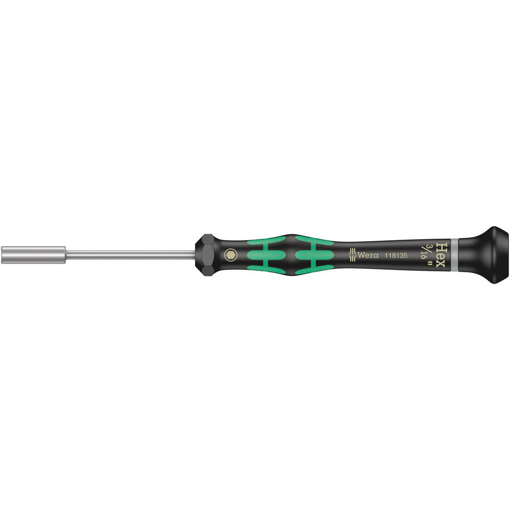 Wera Kraftform 2069 Micro Nutspinner Screwdriver 3/16" 60mm