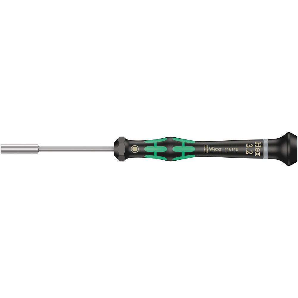 Wera Kraftform 2069 Micro Nutspinner Screwdriver 3.2mm 60mm