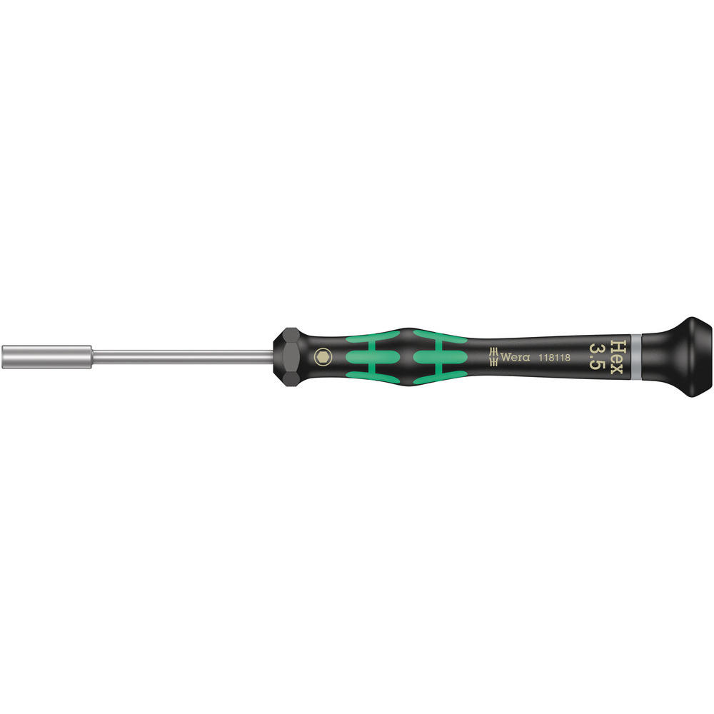 Wera Kraftform 2069 Micro Nutspinner Screwdriver 3.5mm 60mm