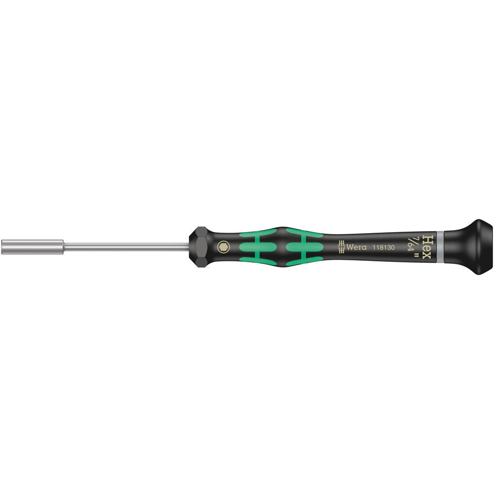 Wera Kraftform 2069 Micro Nutspinner Screwdriver 7/64" 60mm