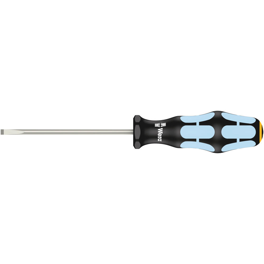 Wera Kraftform Stainless Steel Parallel Slotted Tip Screwdriver 4mm 100mm