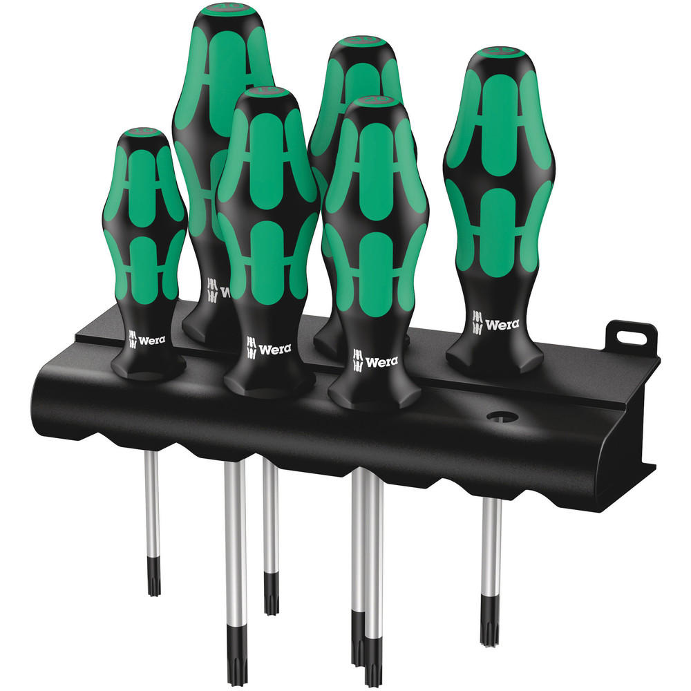 Wera 6 Piece Kraftform Plus 367/6 Torx Screwdriver Set