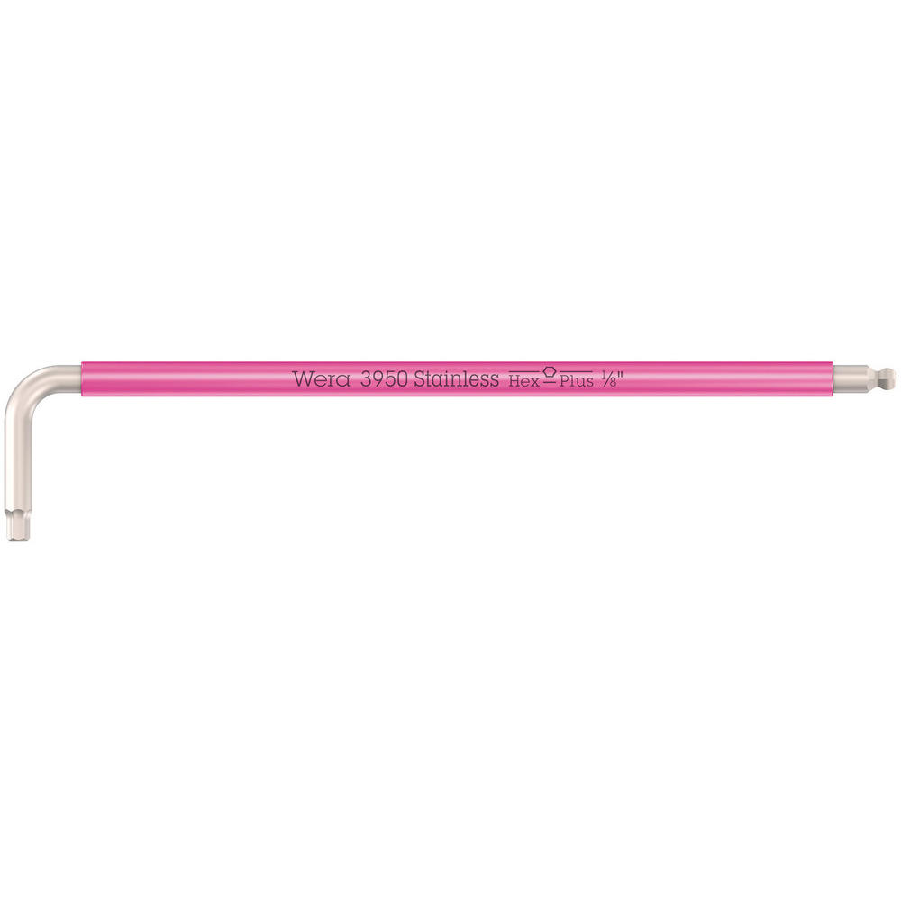 Wera 3950 Spkl Stainless Steel Multicolour Hex Key Imperial