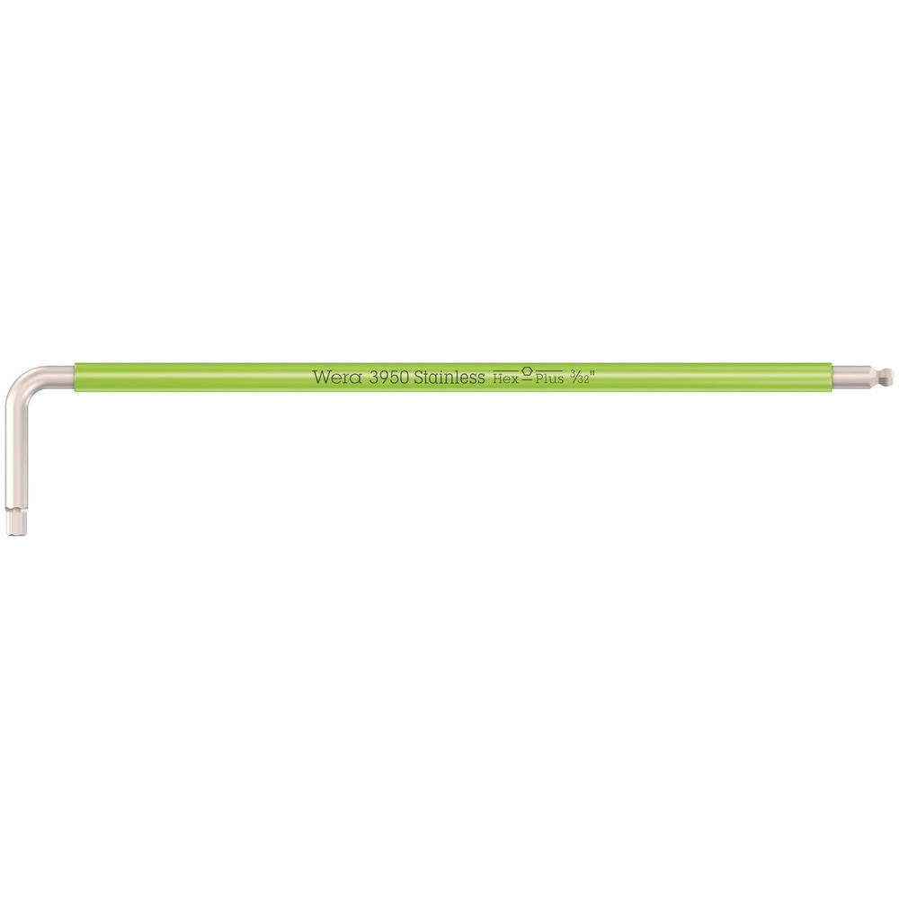 Wera 3950 Spkl Stainless Steel Multicolour Hex Key Imperial