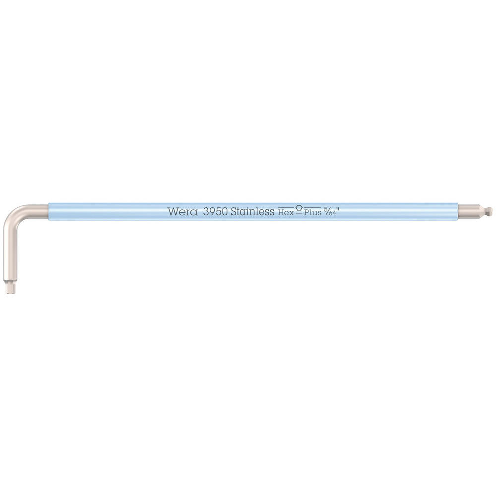 Wera 3950 Spkl Stainless Steel Multicolour Hex Key Imperial
