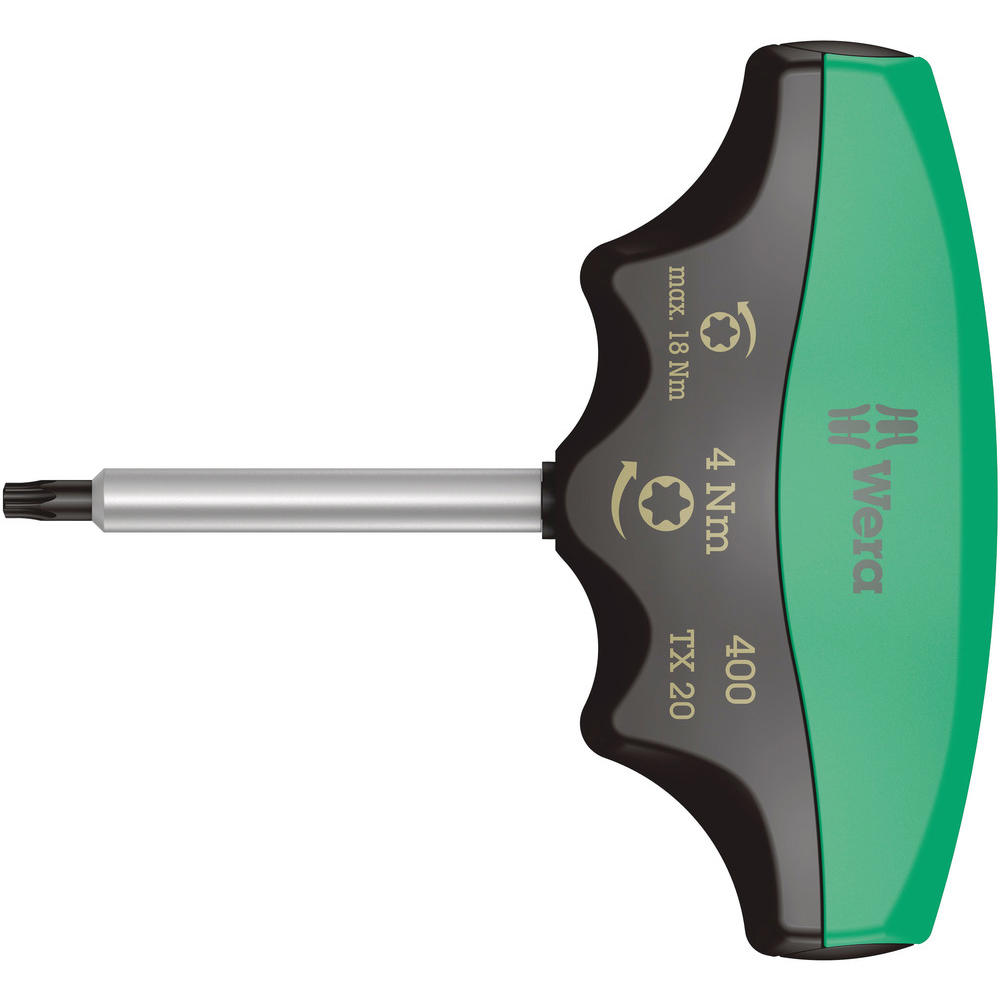 Wera 400 TX T20 Torx Torque Indicator Screwdriver 4.0Nm