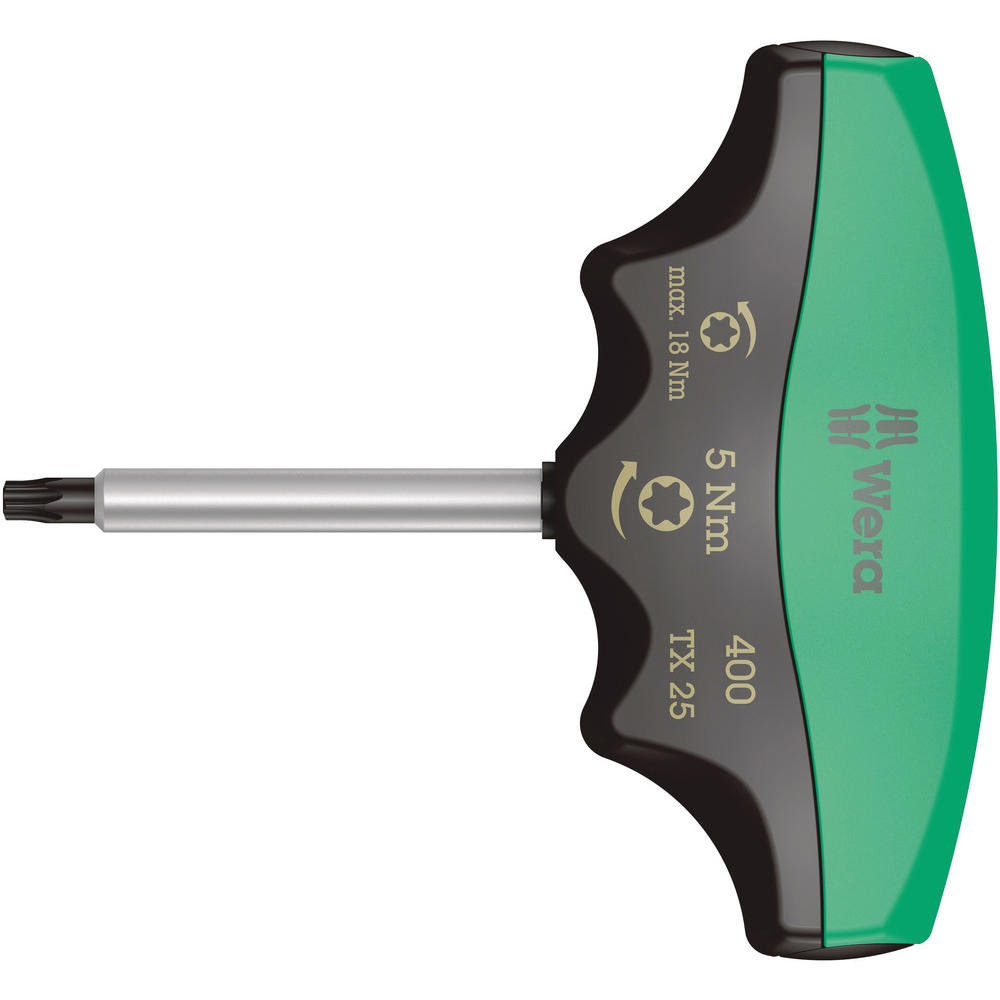 Wera 400 TX T25 Torx Torque Indicator Screwdriver 5.0Nm