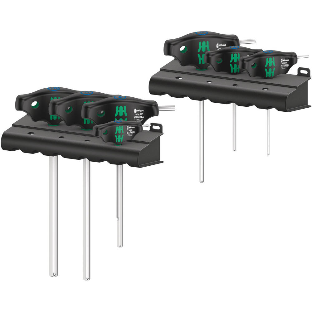 Wera 7 Piece 454/7 HF T Handle Hex Key Set