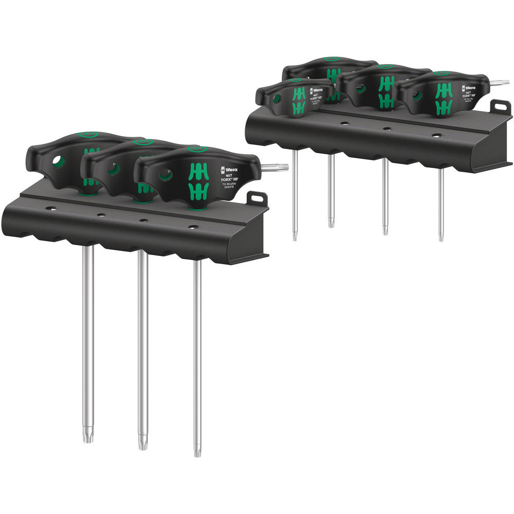 Wera 7 Piece Holding Function T Handle Torx Key Set