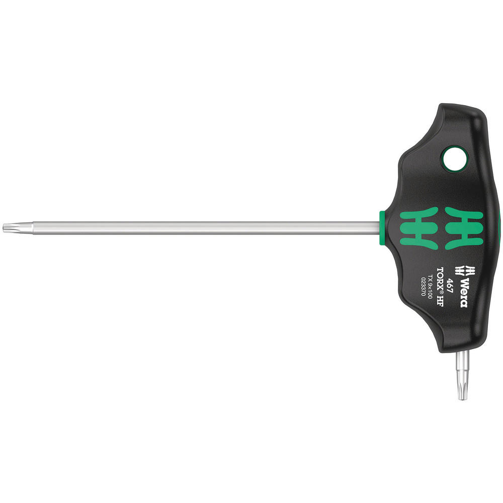 Wera 467 HF Holding Function T Handle Torx Screwdriver T9 100mm