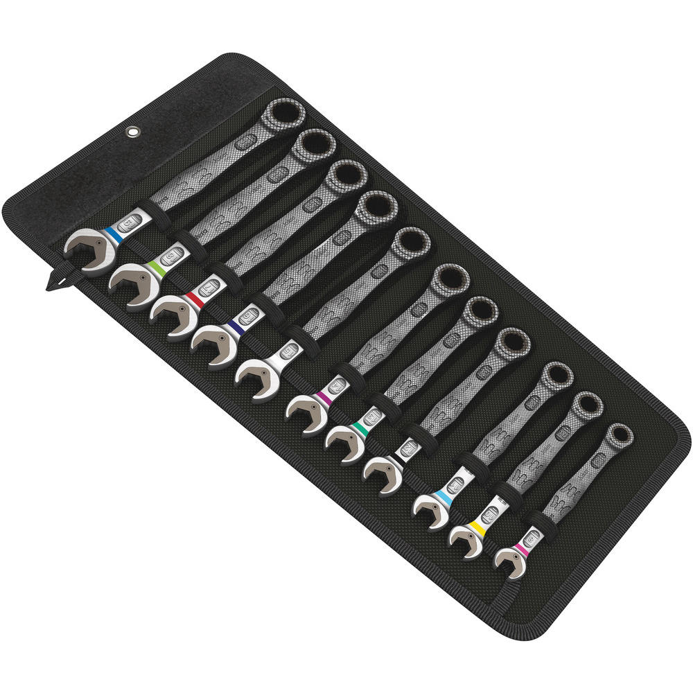 Wera 11 Piece Joker 6000 Ratchet Combination Spanner Set Metric