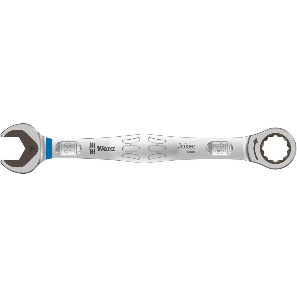 Wera 6000 Joker Ratchet Combination Spanner Imperial 19mm
