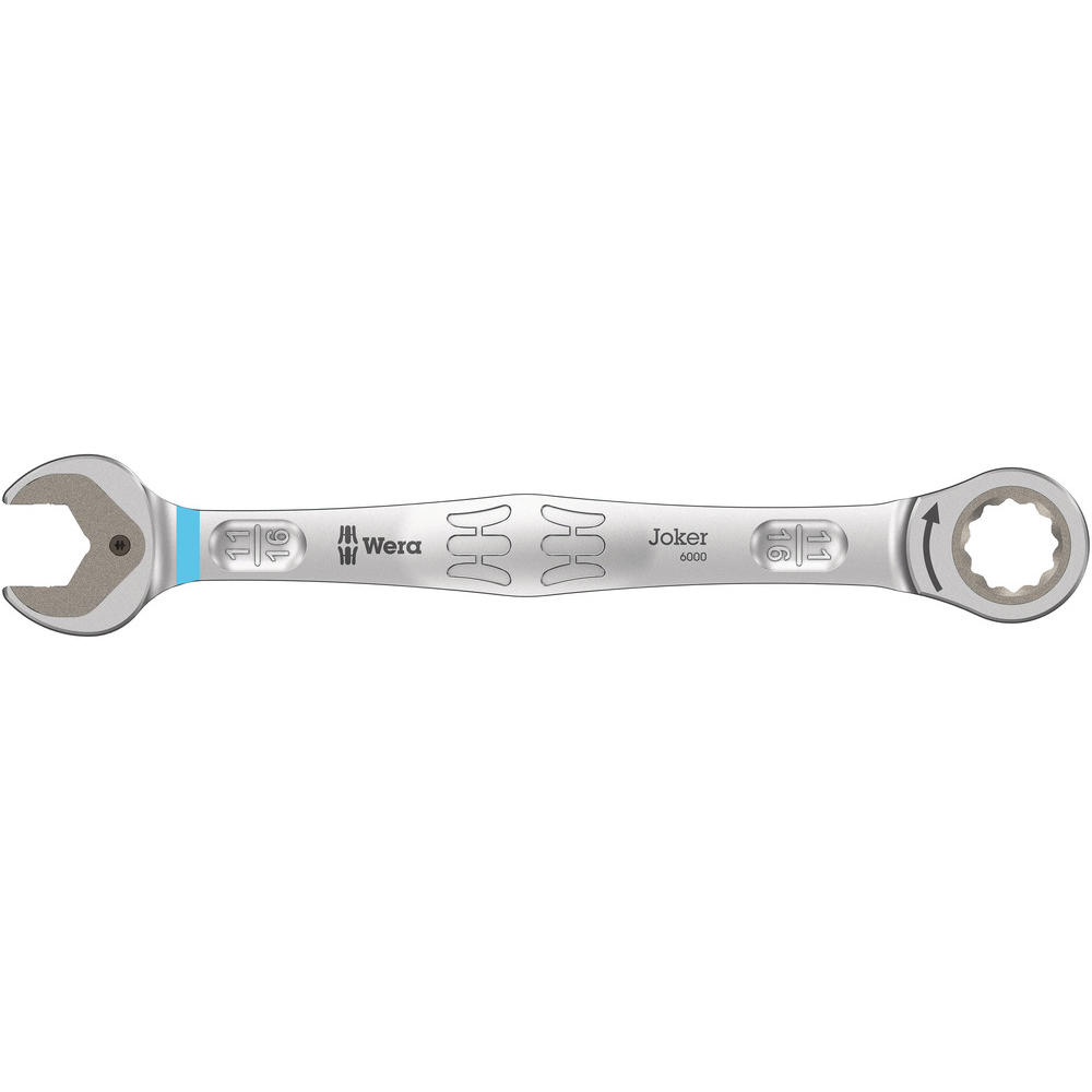 Wera 6000 Joker Ratchet Combination Spanner Imperial