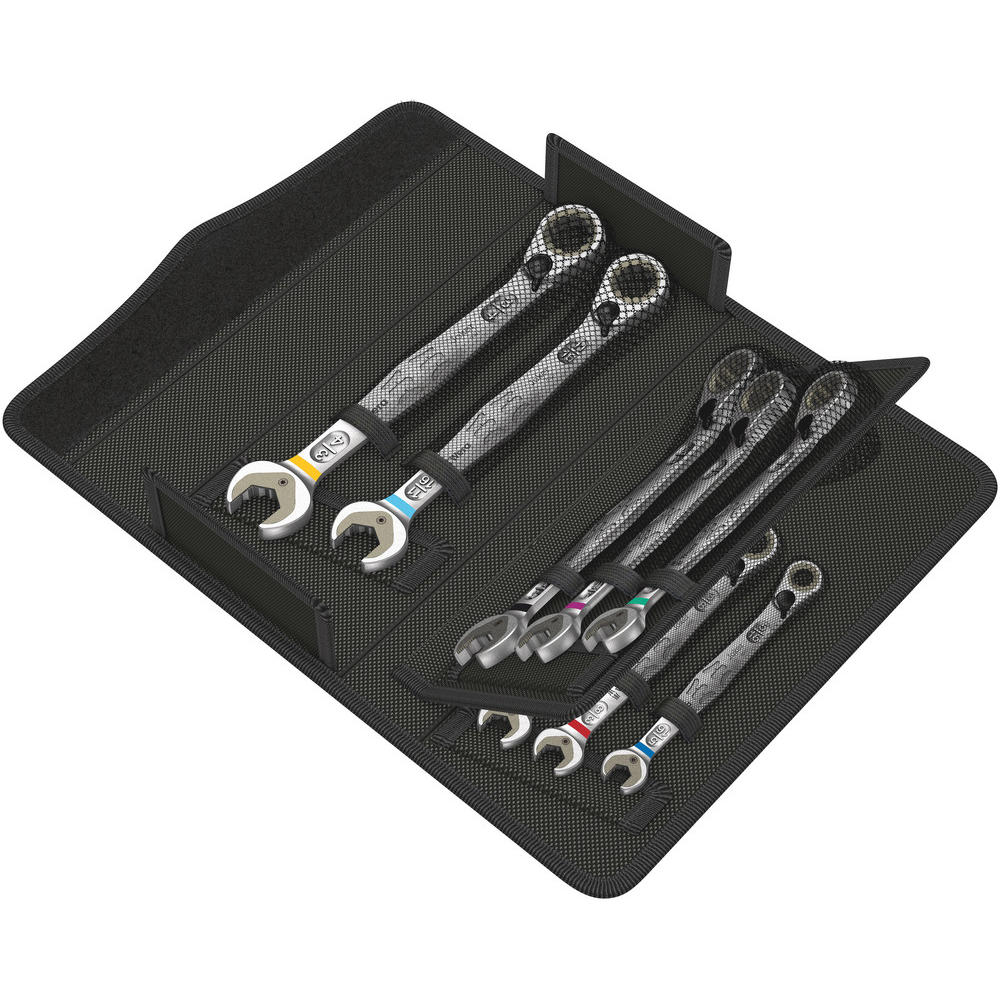 Wera 8 Piece Joker 6001 Combination Ratchet Spanner Set Imperial