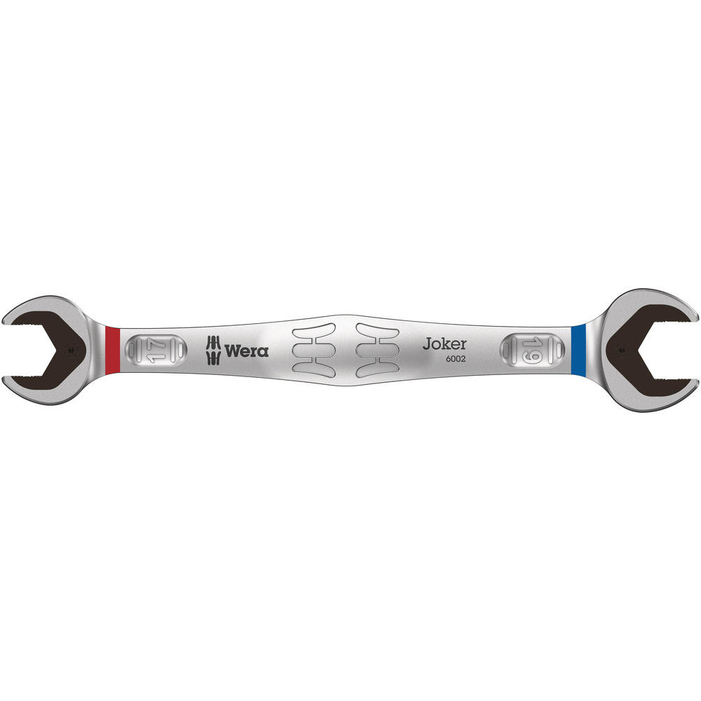 Wera 6002 Joker Double Open End Spanner 17mm x 19mm