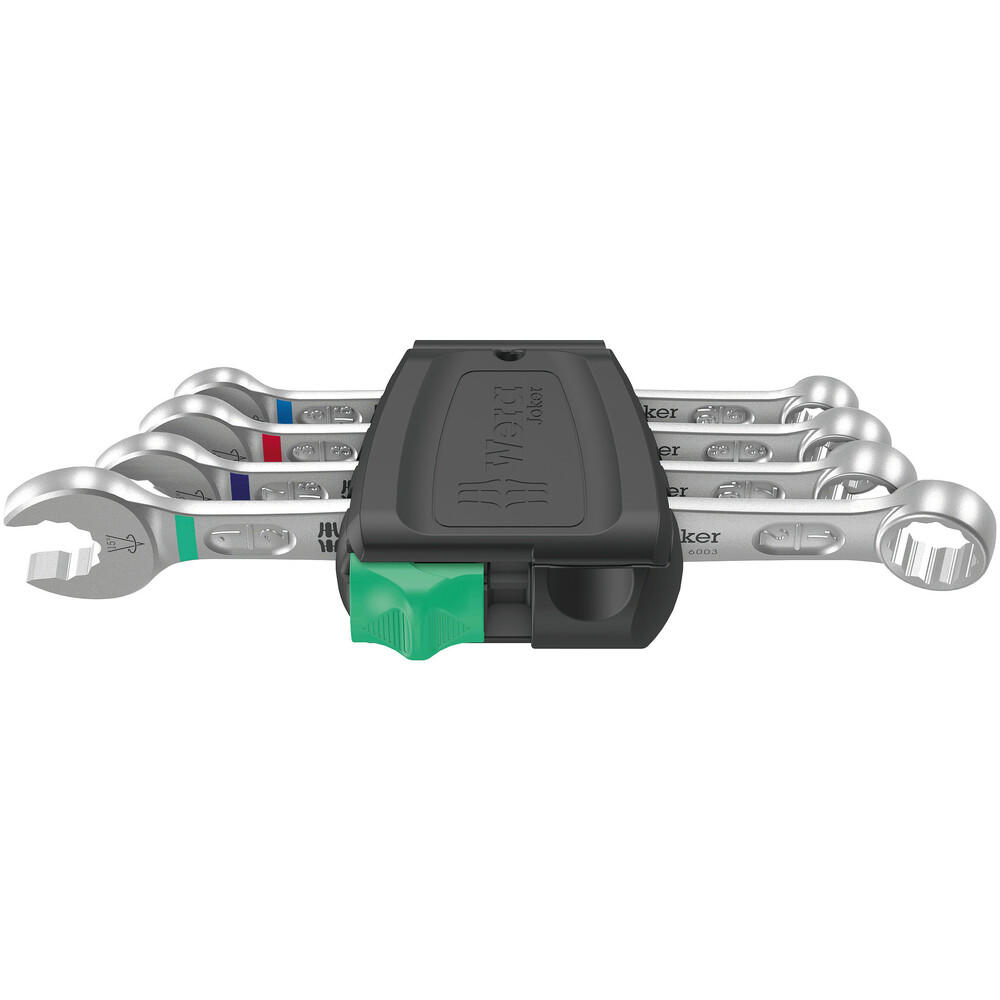 Image of Wera 4 Piece 6003 Joker Combination Spanner Set Imperial