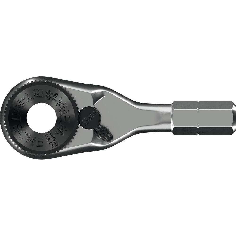 Wera 8011 Zyklop 1/4" Drive Mini 4 Angle Bit Ratchet Adaptor 1/4"