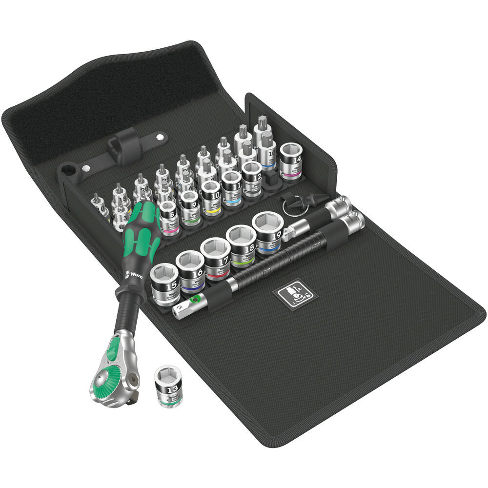 Image of Wera Zyklop 35 Piece 3/8" Drive Socket Set 3/8"