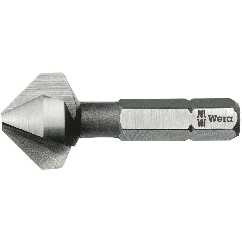 Wera 846 Hex Shank Triple Flute Countersink 6.3mm