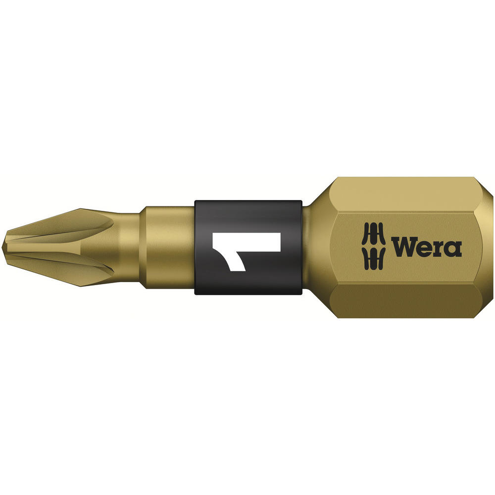 Wera 855/1 PZ BTH BiTorsion Extra Hard Pozi Screwdriver Bits PZ1 25mm Pack of 1
