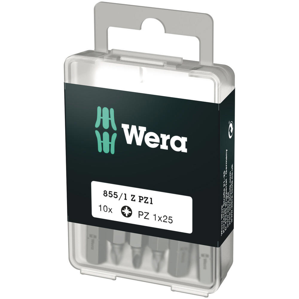 Wera Light 855/1Z Pz Sb Extra Tough Pozi Screwdriver Bits