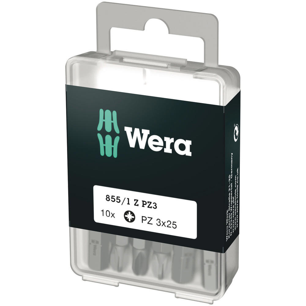 Wera 855/1Z Pz Sb Extra Tough Pozi Screwdriver Bits