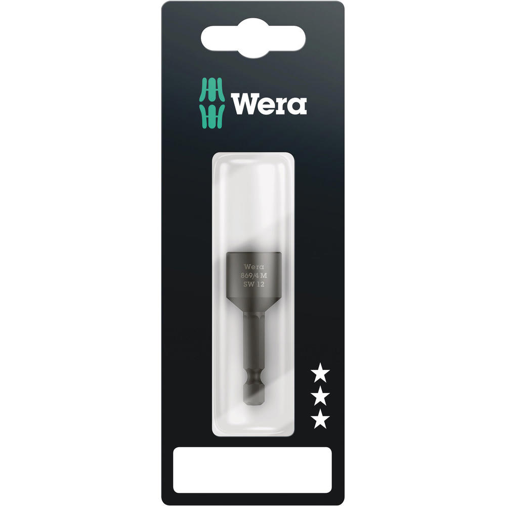 Wera 869/4m Sb Magnetic Impact Nutsetter 12mm