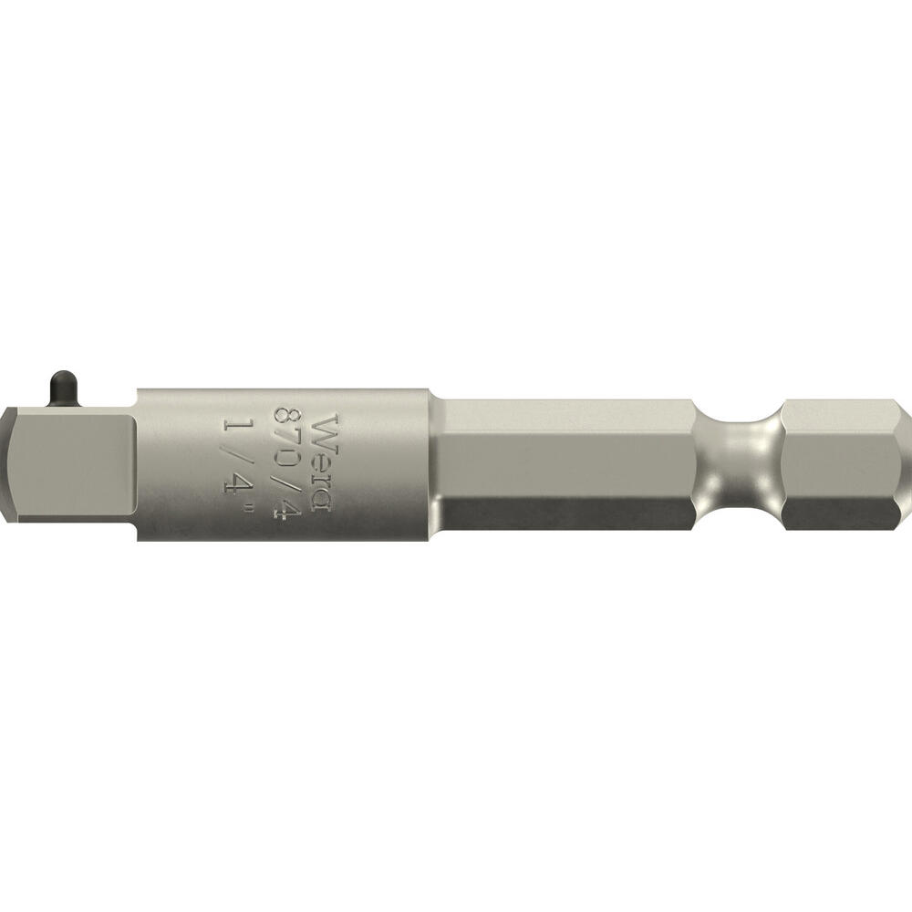 Wera 1/4" Hex Shank Socket Adaptor 50mm 1/4"