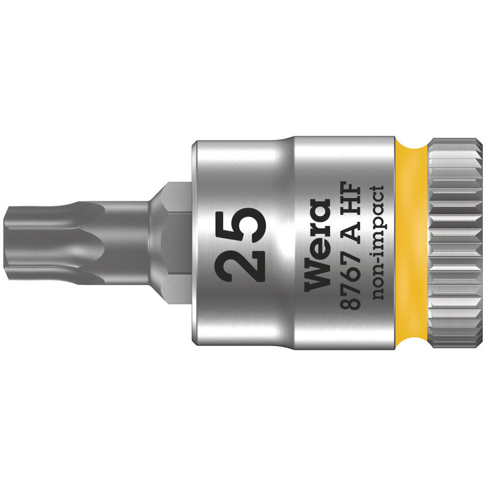 Wera 8767 A Hf Zyklop 1/4" Drive Torx Socket Bit