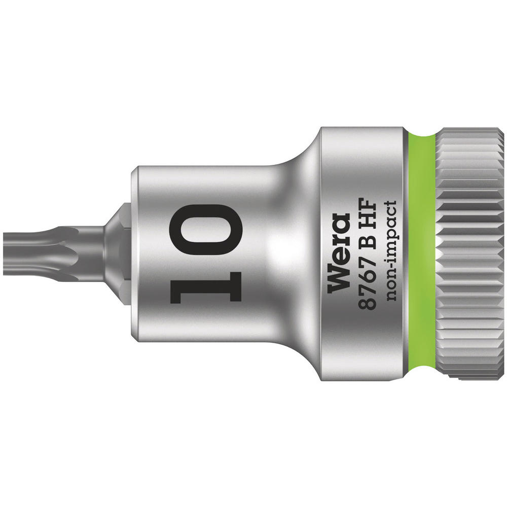Wera 8767 B HF Zyklop 3/8" Drive Torx Socket Bit 3/8" T10