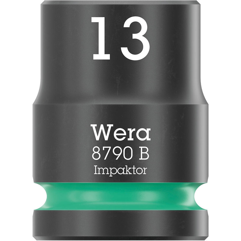 Wera Zyklop B Impaktor 3/8" Drive Hexagon Impact Socket 3/8" 13mm