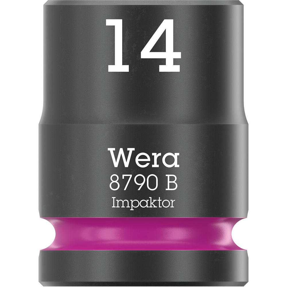 Wera Zyklop B Impaktor 3/8" Drive Hexagon Impact Socket 3/8" 14mm