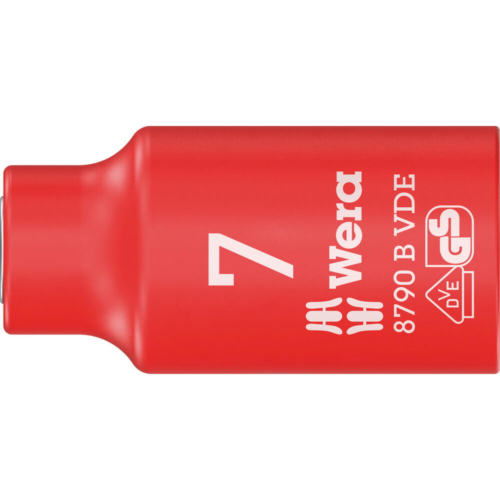 Wera 8790B Zyklop VDE 3/8" Drive Socket 3/8" 7mm