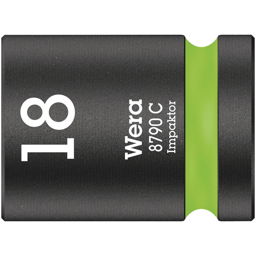 Wera Impaktor 1/2" Drive Hexagon Impact Socket 1/2" 18mm