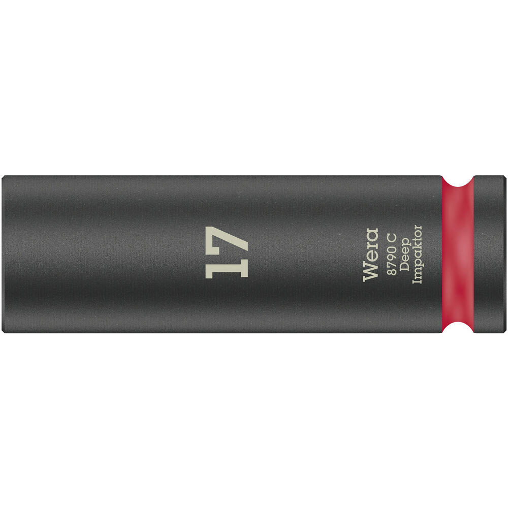 Wera 8790C Impaktor 1/2" Drive Deep Hexagon Impact Socket 1/2" 17mm
