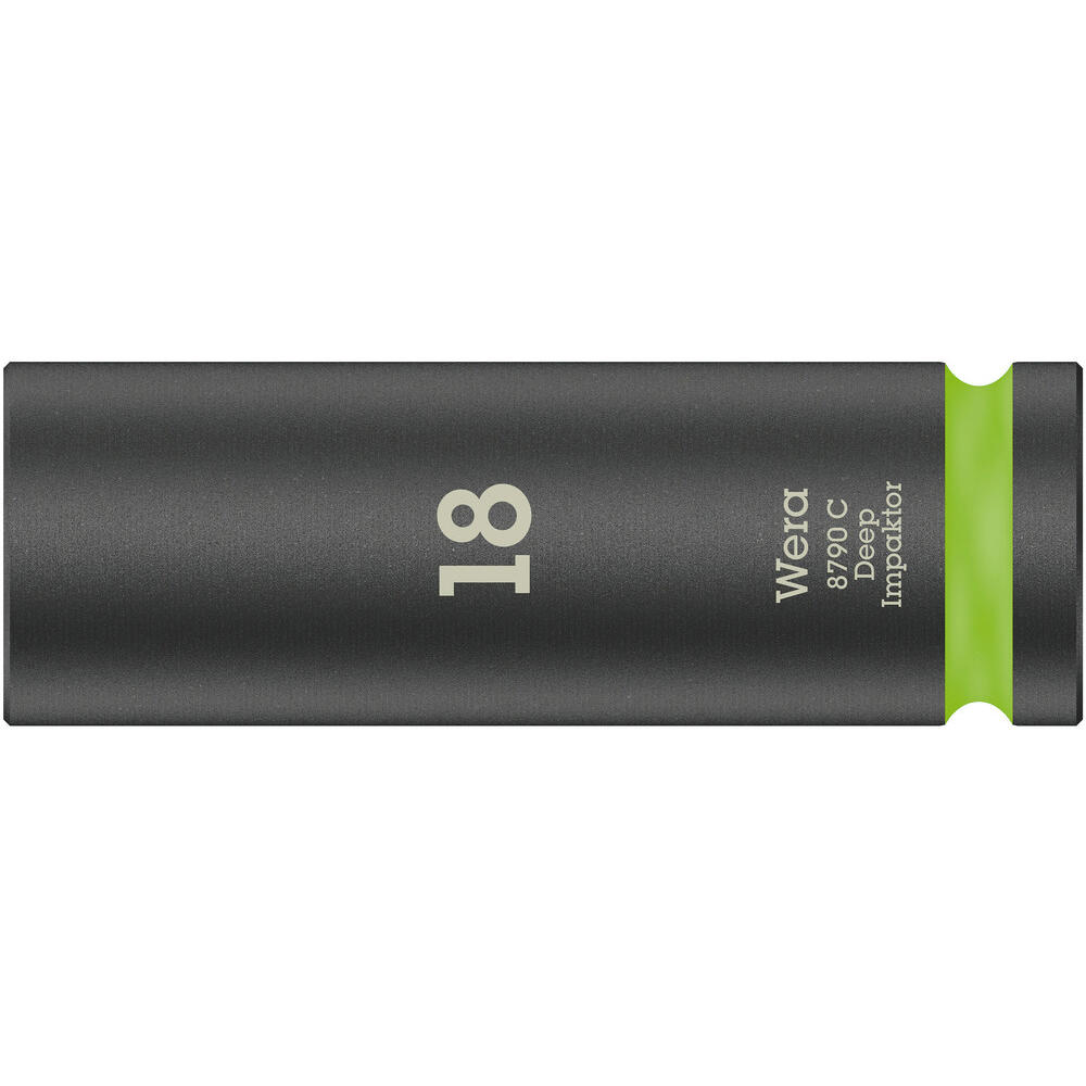 Wera 8790C Impaktor 1/2" Drive Deep Hexagon Impact Socket 1/2" 18mm
