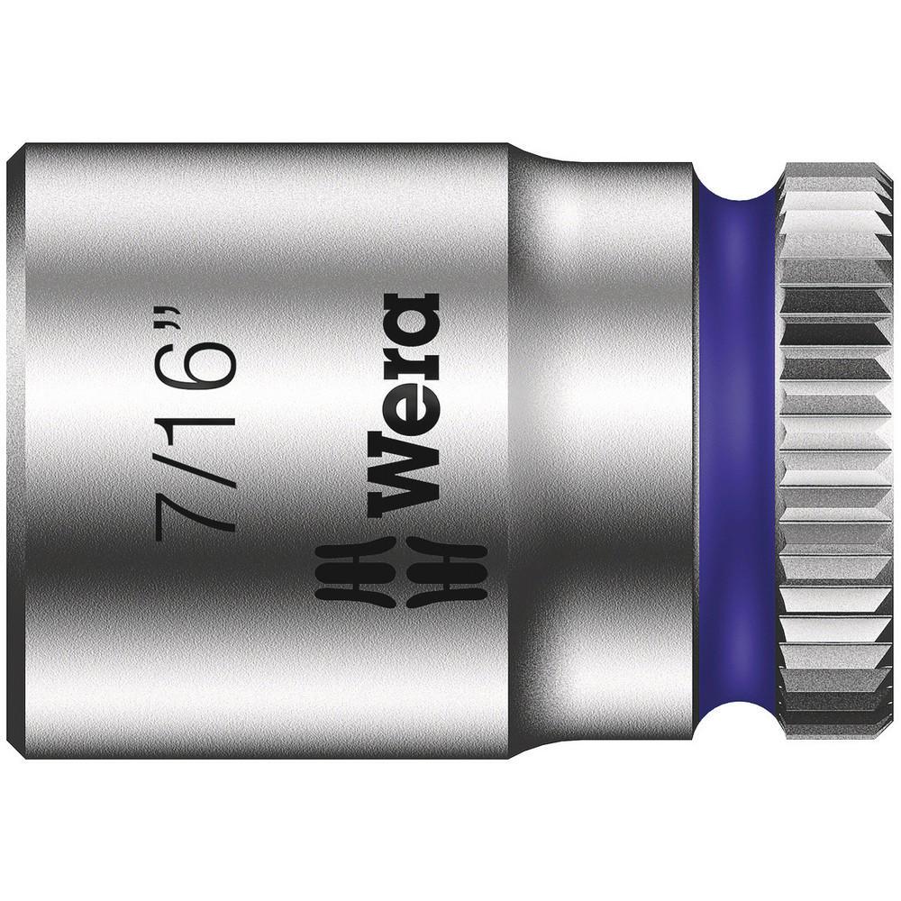 Wera 8790 Hma Zyklop 1/4" Drive Hexagon Socket Imperial