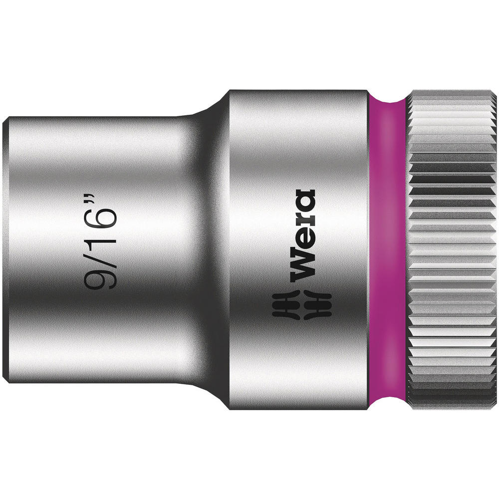 Wera 8790 HMC Zyklop 1/2" Drive Hexagon Socket Imperial 1/2" 9/16
