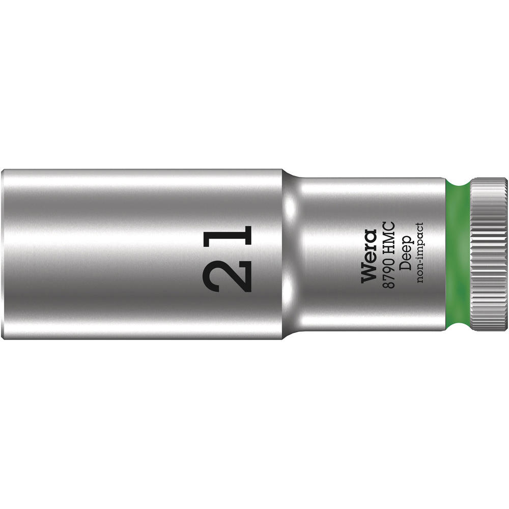 Wera 8790 HMC Deep 1/2" Drive Hexagon Socket Metric 1/2" 21mm