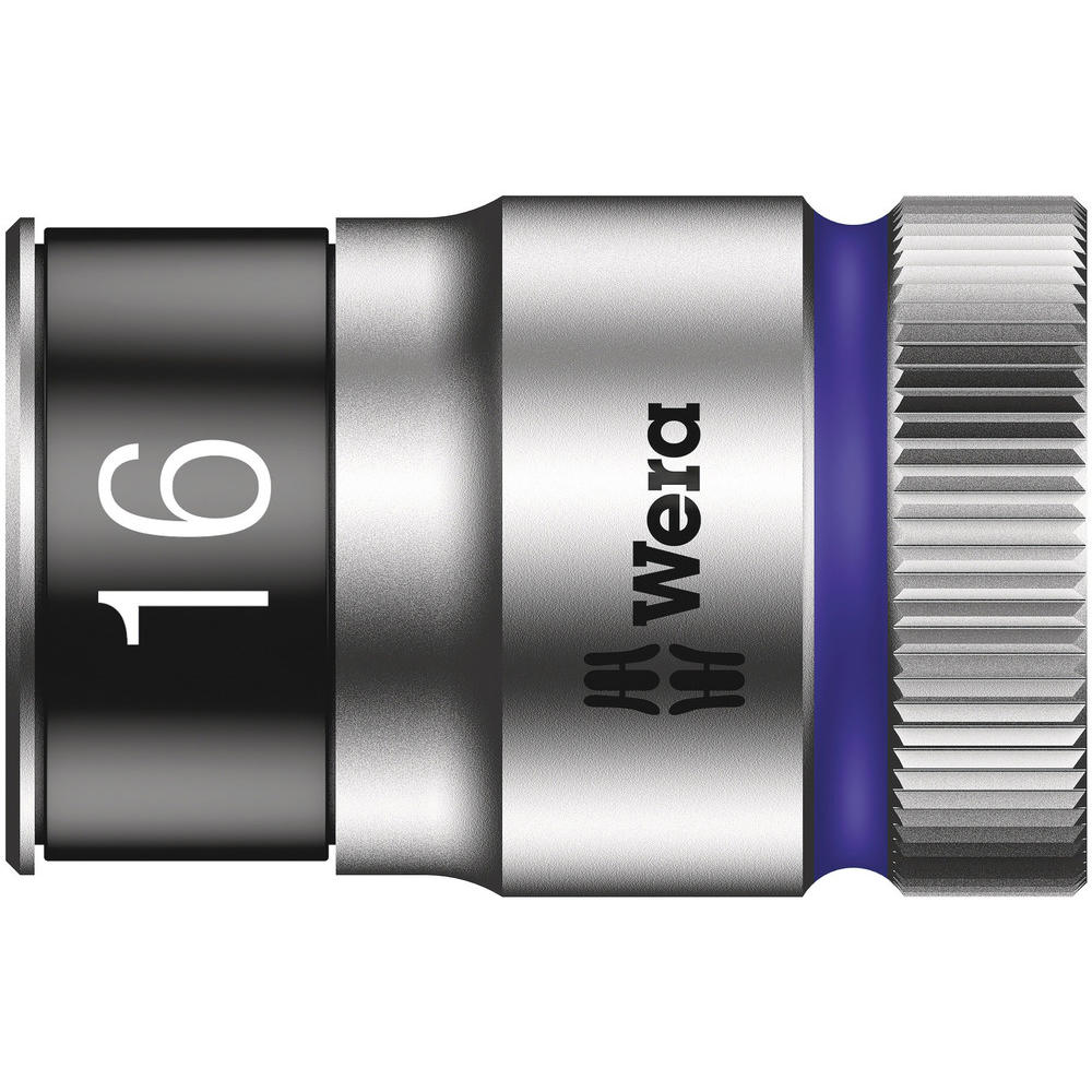Wera 8790 HMC HF Zyklop 1/2" Drive Lock on Hexagon Socket Metric 1/2" 16mm
