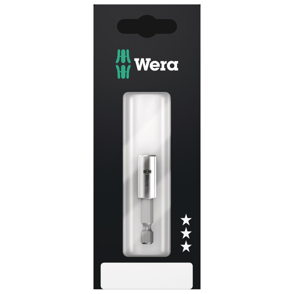 Wera 893/4/1K Sb Stainless Steel Screwdriver Bit Holder 50Mm